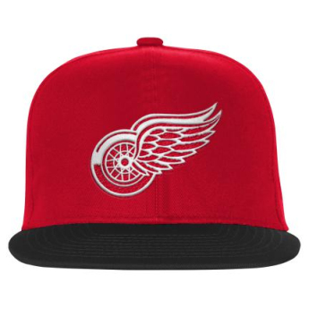 Detroit Red Wings dziecięca czapka flat Essentials Flatbrim Snapback