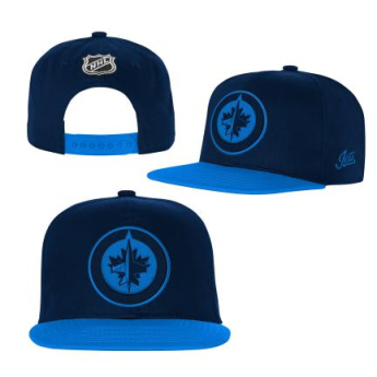 Winnipeg Jets dziecięca czapka flat Essentials Flatbrim Snapback