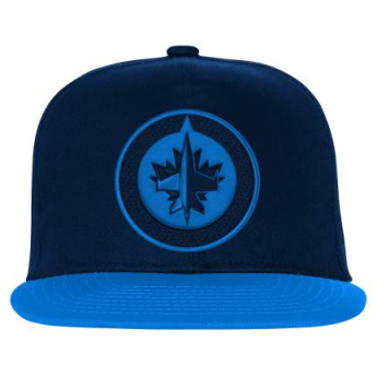 Winnipeg Jets dziecięca czapka flat Essentials Flatbrim Snapback
