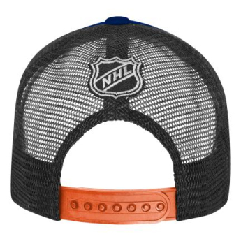Edmonton Oilers dziecięca czapka flat Essentials Snapback Trucker