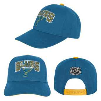 St. Louis Blues dziecięca czapka flat Essentials Procrown