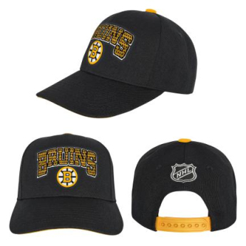 Boston Bruins dziecięca czapka flat Essentials Procrown