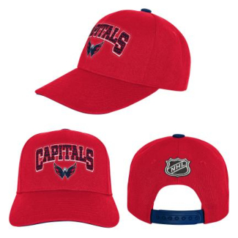 Washington Capitals dziecięca czapka flat Essentials Procrown