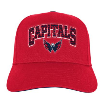 Washington Capitals dziecięca czapka flat Essentials Procrown