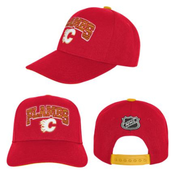 Calgary Flames dziecięca czapka flat Essentials Procrown