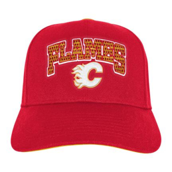 Calgary Flames dziecięca czapka flat Essentials Procrown