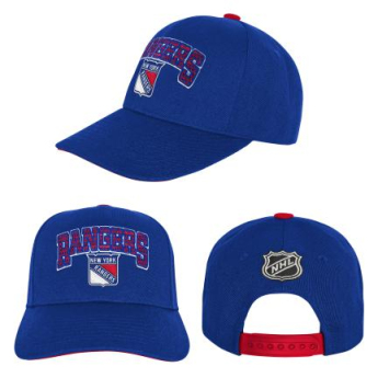 New York Rangers dziecięca czapka flat Essentials Procrown