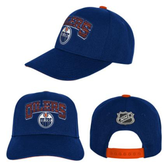 Edmonton Oilers dziecięca czapka flat Essentials Procrown