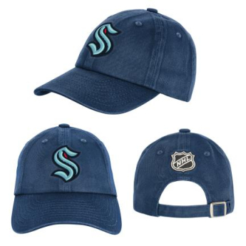 Seattle Kraken dziecięca czapka flat True Retro Slouch Adj