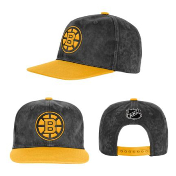 Boston Bruins dziecięca czapka flat True Retro Deadstock Snapback