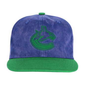 Vancouver Canucks dziecięca czapka flat True Retro Deadstock Snapback