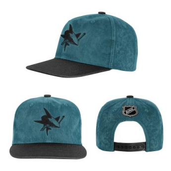 San Jose Sharks dziecięca czapka flat True Retro Deadstock Snapback