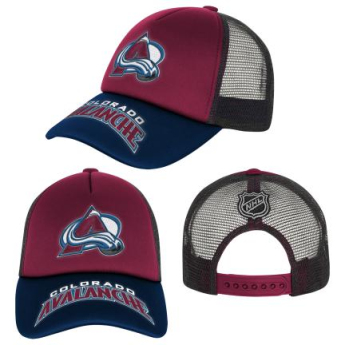 Colorado Avalanche dziecięca czapka baseballowa True Retro Meshback Trucker