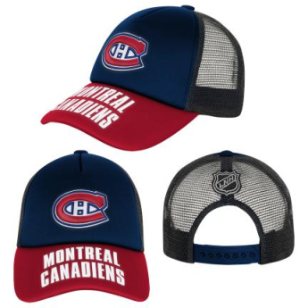 Montreal Canadiens dziecięca czapka baseballowa True Retro Meshback Trucker