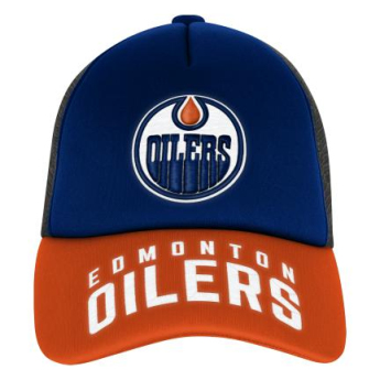 Edmonton Oilers dziecięca czapka baseballowa True Retro Meshback Trucker