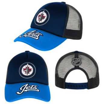 Winnipeg Jets dziecięca czapka baseballowa True Retro Meshback Trucker