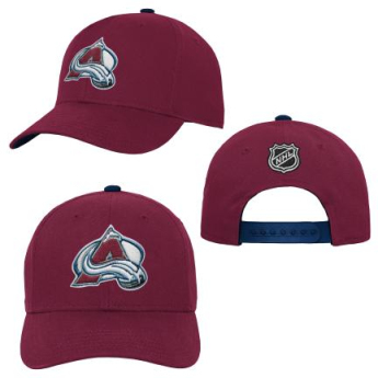 Colorado Avalanche dziecięca czapka baseballowa Precurved Snap