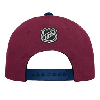 Colorado Avalanche dziecięca czapka baseballowa Precurved Snap