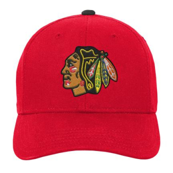Chicago Blackhawks dziecięca czapka baseballowa Precurved Snap