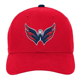 Washington Capitals dziecięca czapka baseballowa Precurved Snap