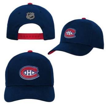 Montreal Canadiens dziecięca czapka baseballowa Precurved Snap