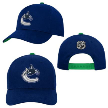 Vancouver Canucks dziecięca czapka baseballowa Precurved Snap