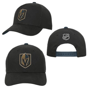 Vegas Golden Knights dziecięca czapka baseballowa Precurved Snap