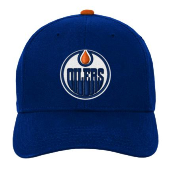 Edmonton Oilers dziecięca czapka baseballowa Precurved Snap