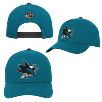 San Jose Sharks dziecięca czapka baseballowa Precurved Snap
