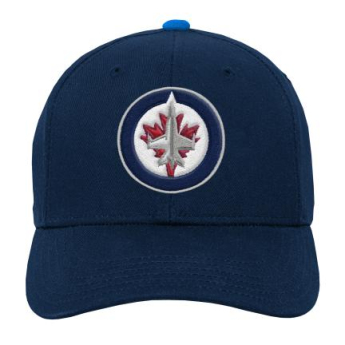 Winnipeg Jets dziecięca czapka baseballowa Precurved Snap
