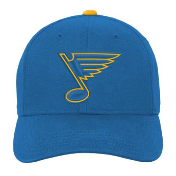 St. Louis Blues dziecięca czapka baseballowa Precurved Snap