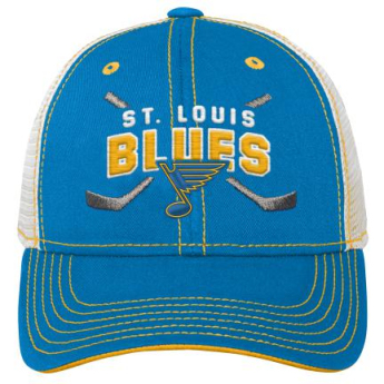 St. Louis Blues dziecięca czapka baseballowa Lockup Meshback Adj.