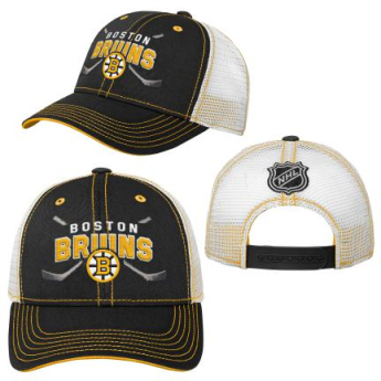 Boston Bruins dziecięca czapka baseballowa Lockup Meshback Adj.