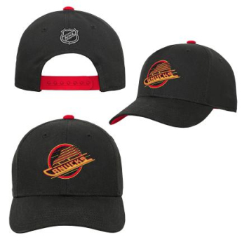Vancouver Canucks dziecięca czapka baseballowa 3Rd Jersey Precurved Snap