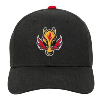 Calgary Flames dziecięca czapka baseballowa 3Rd Jersey Precurved Snap
