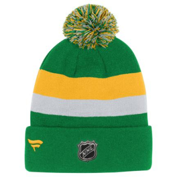 Minnesota Wild czapka zimowa dziecięca Cuffed Beanie With Pom