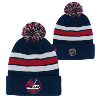Winnipeg Jets czapka zimowa dziecięca Cuffed Beanie With Pom