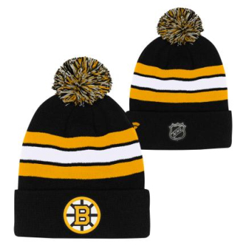 Boston Bruins czapka zimowa dziecięca Cuffed Beanie With Pom