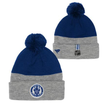 Toronto Maple Leafs czapka zimowa dziecięca Draft Cuffed Beanie With Pom