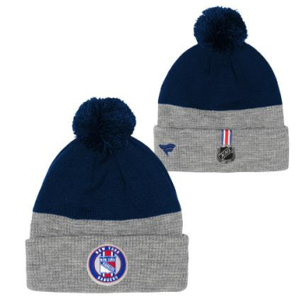 New York Rangers czapka zimowa dziecięca Draft Cuffed Beanie With Pom