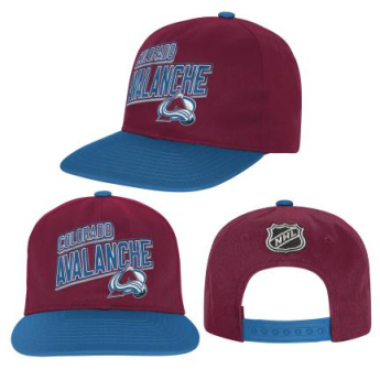 Colorado Avalanche dziecięca czapka flat Essentials Deadstock Snapback