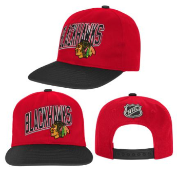Chicago Blackhawks dziecięca czapka flat Essentials Deadstock Snapback