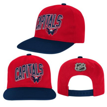 Washington Capitals dziecięca czapka flat Essentials Deadstock Snapback