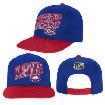 Montreal Canadiens dziecięca czapka flat Essentials Deadstock Snapback
