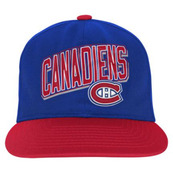 Montreal Canadiens dziecięca czapka flat Essentials Deadstock Snapback