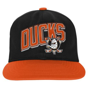 Anaheim Ducks dziecięca czapka flat Essentials Deadstock Snapback