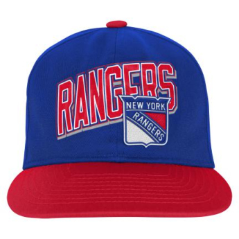 New York Rangers dziecięca czapka flat Essentials Deadstock Snapback