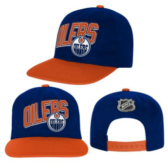 Edmonton Oilers dziecięca czapka flat Essentials Deadstock Snapback