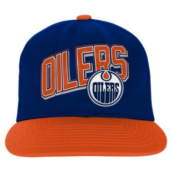 Edmonton Oilers dziecięca czapka flat Essentials Deadstock Snapback