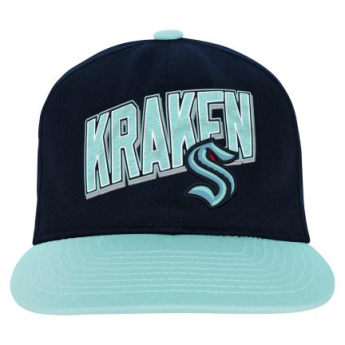 Seattle Kraken dziecięca czapka flat Essentials Deadstock Snapback